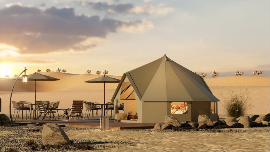 于洪区露营酒店帐篷厂家